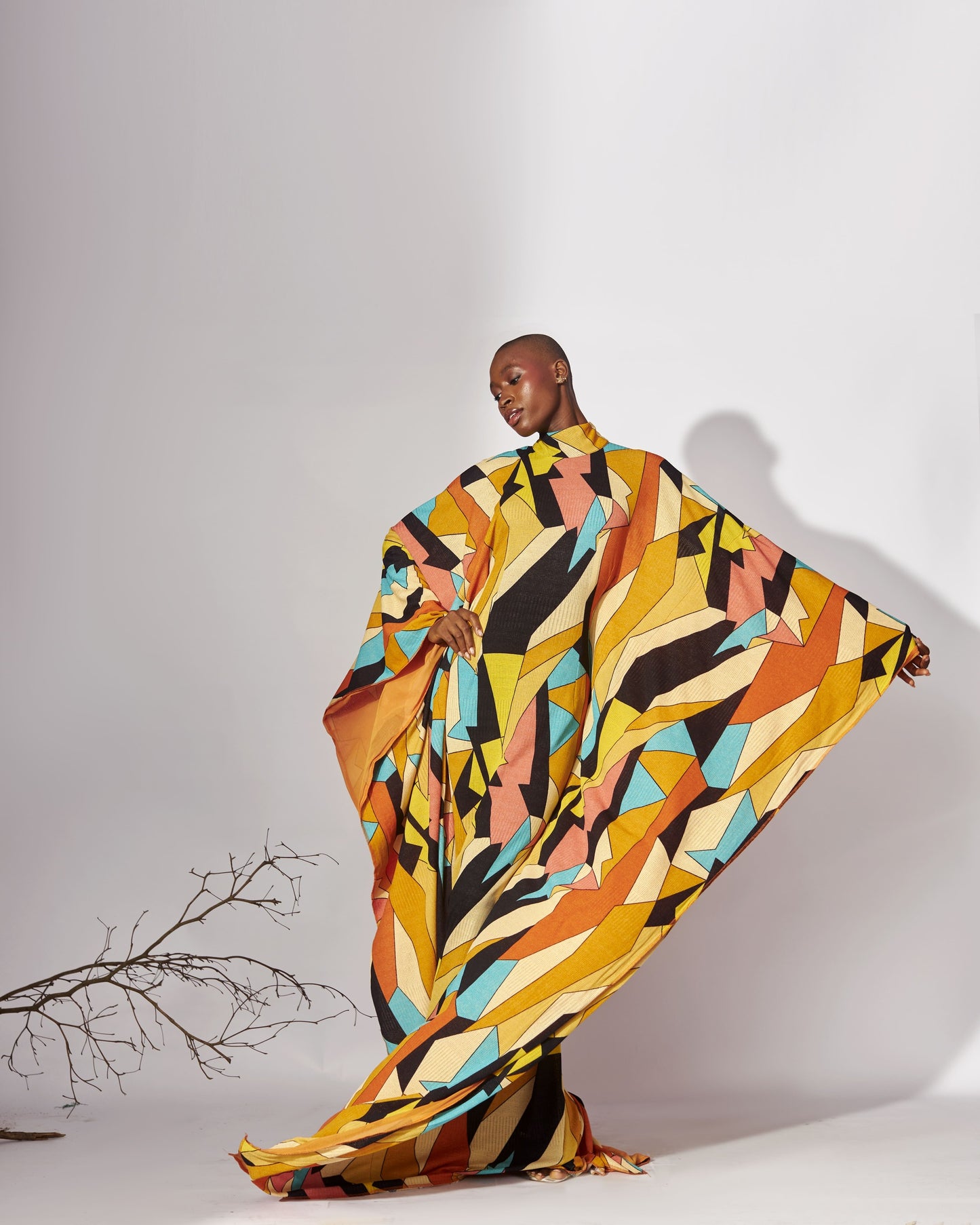 Owan Geometric Kaftan - Hertunba