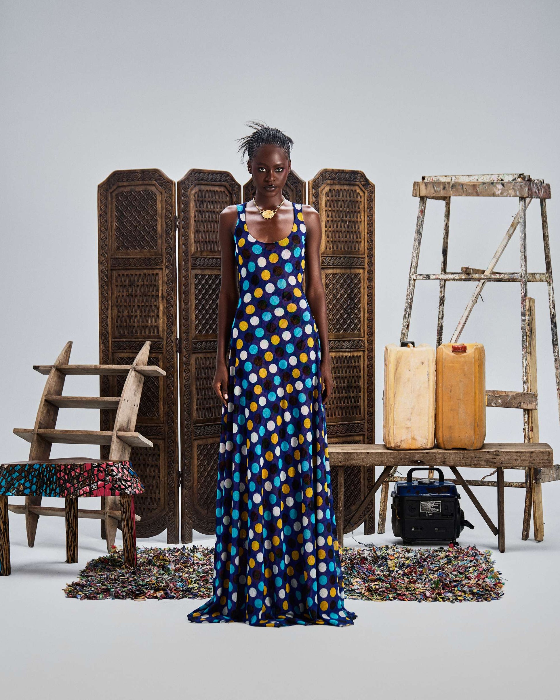 Oma Reversible Dress - Hertunba