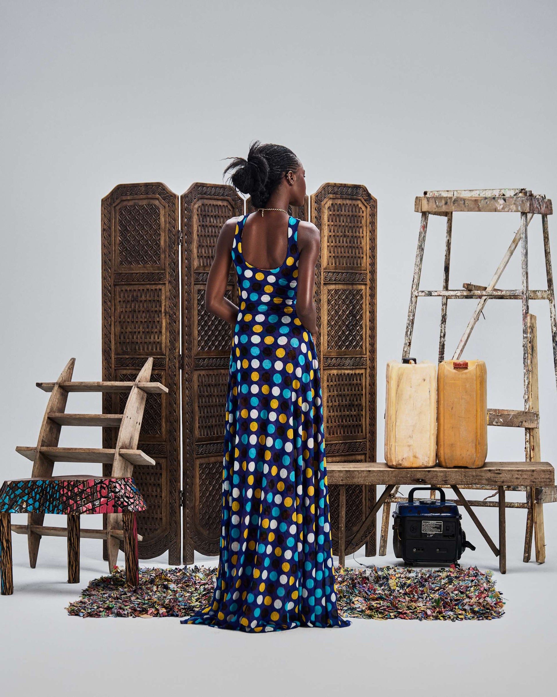 Oma Reversible Dress - Hertunba