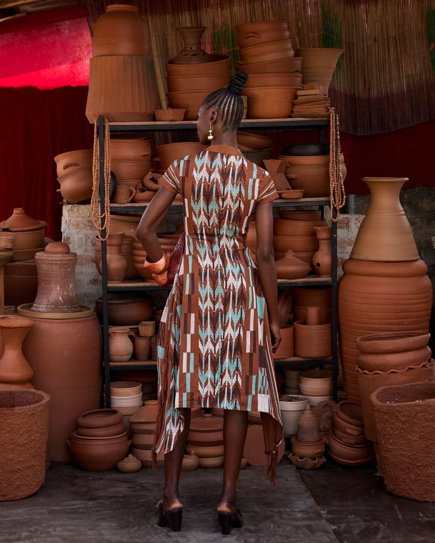 Dinma Akwette Zip Dress Hertunba