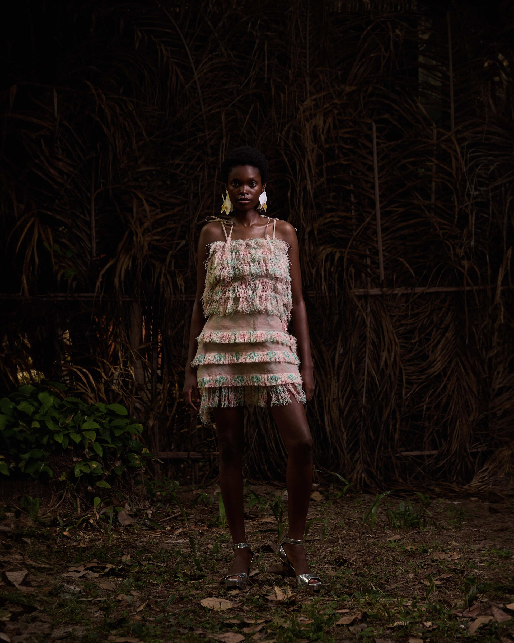 Zola Dresses (Beige) - Hertunba