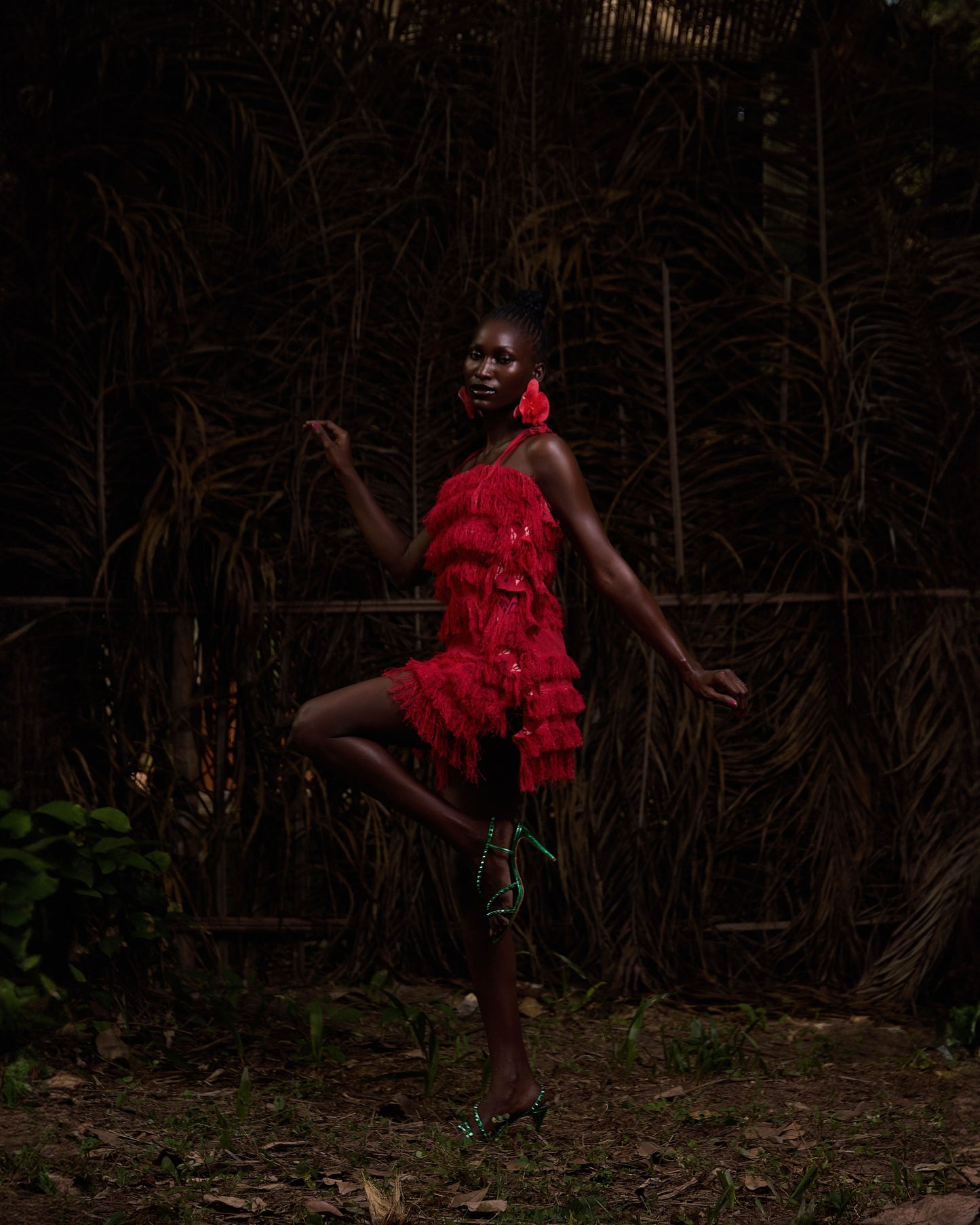 Zola Dresses (Red) - Hertunba