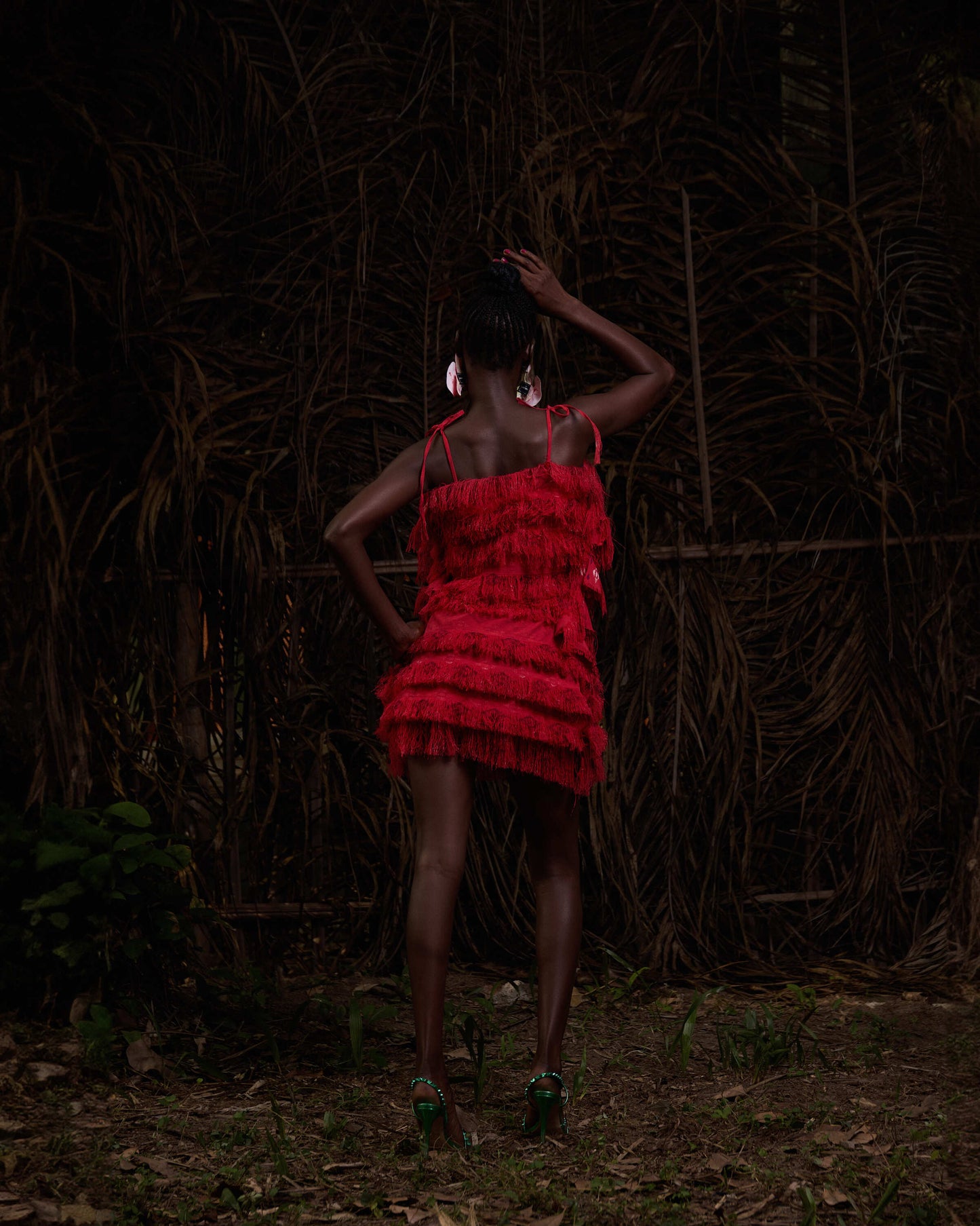 Zola Dresses (Red) - Hertunba