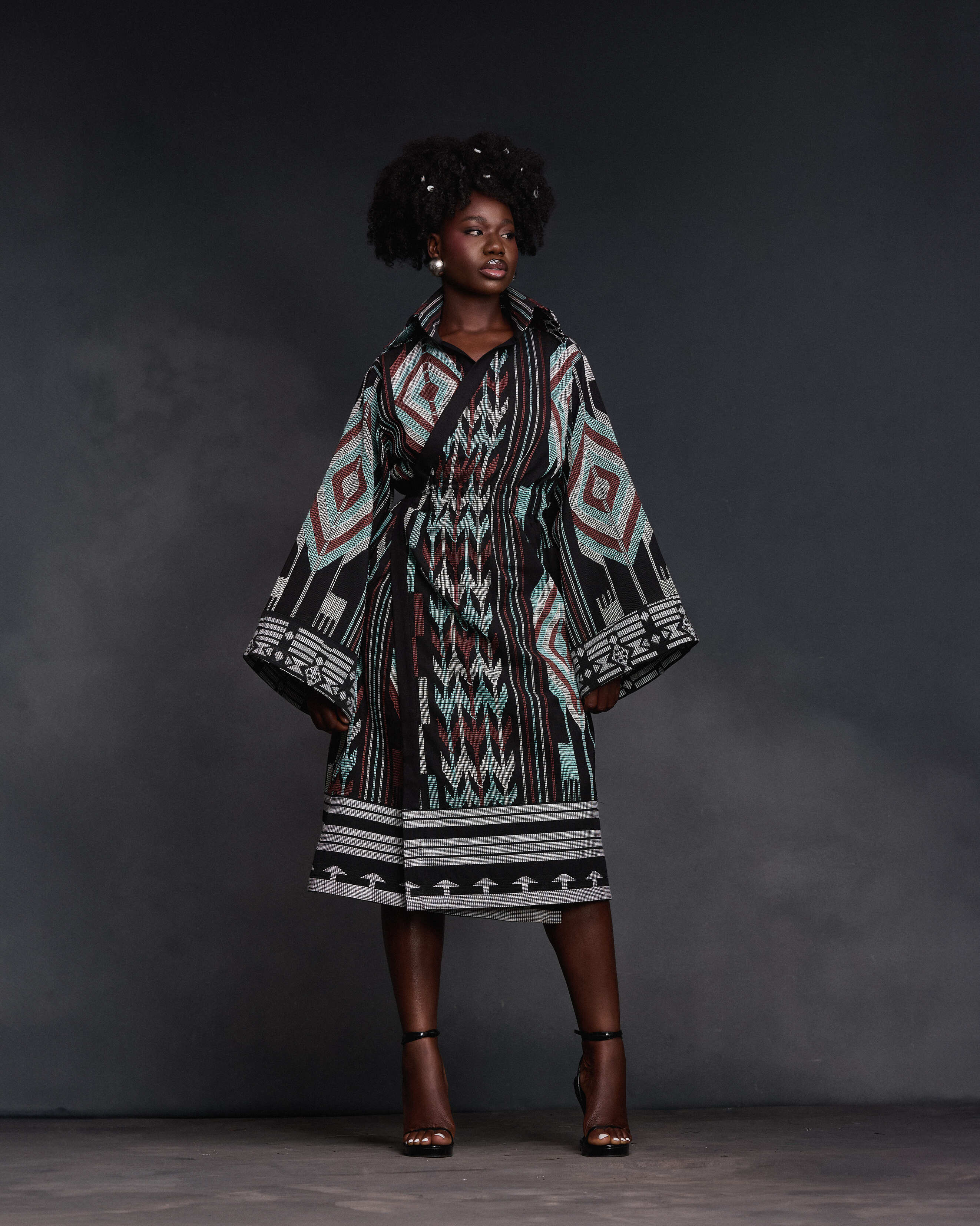 Chika wrap dress – Hertunba