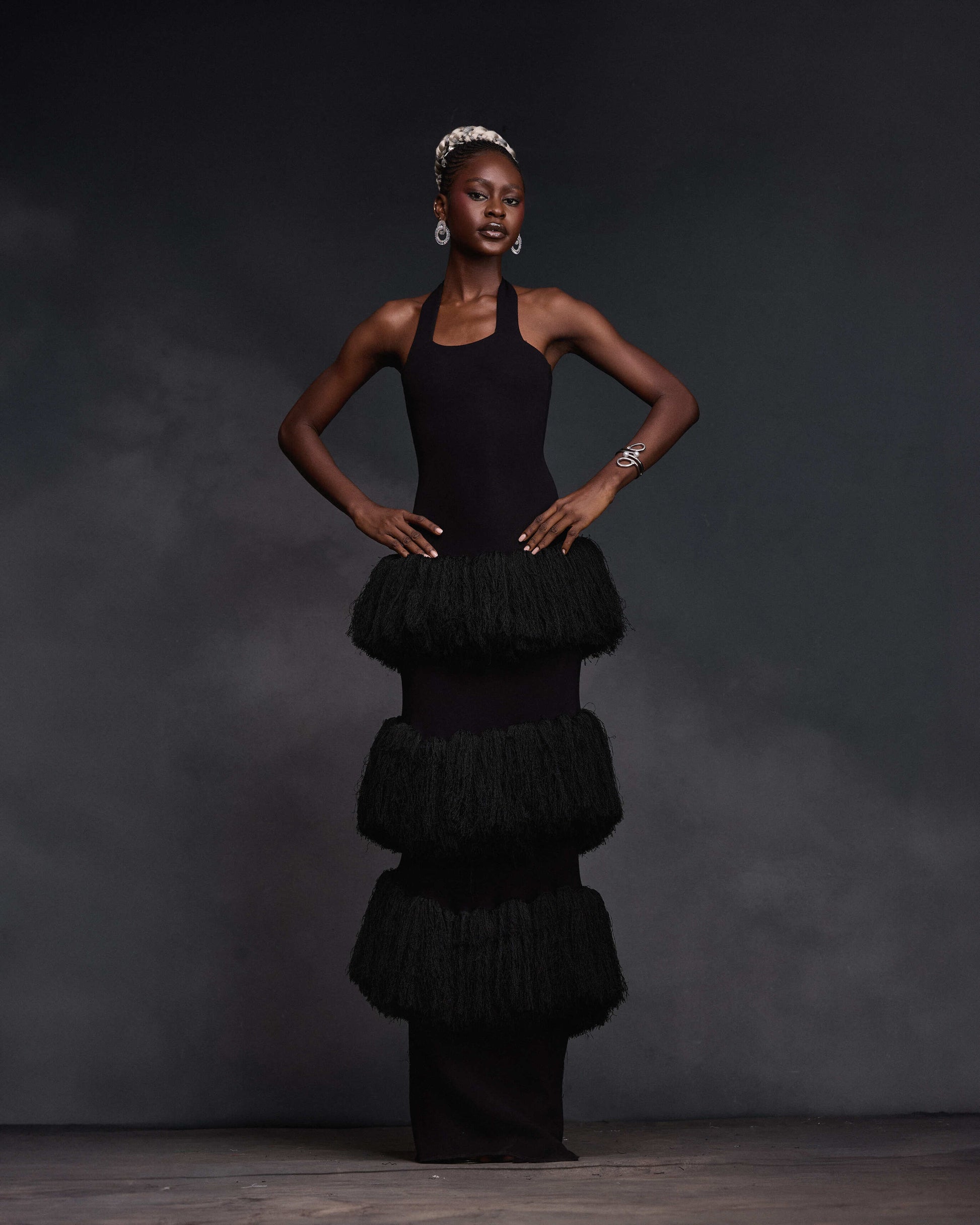 adika black dress This new dress got that sleek attitude going on. #adikastyle #newdrop