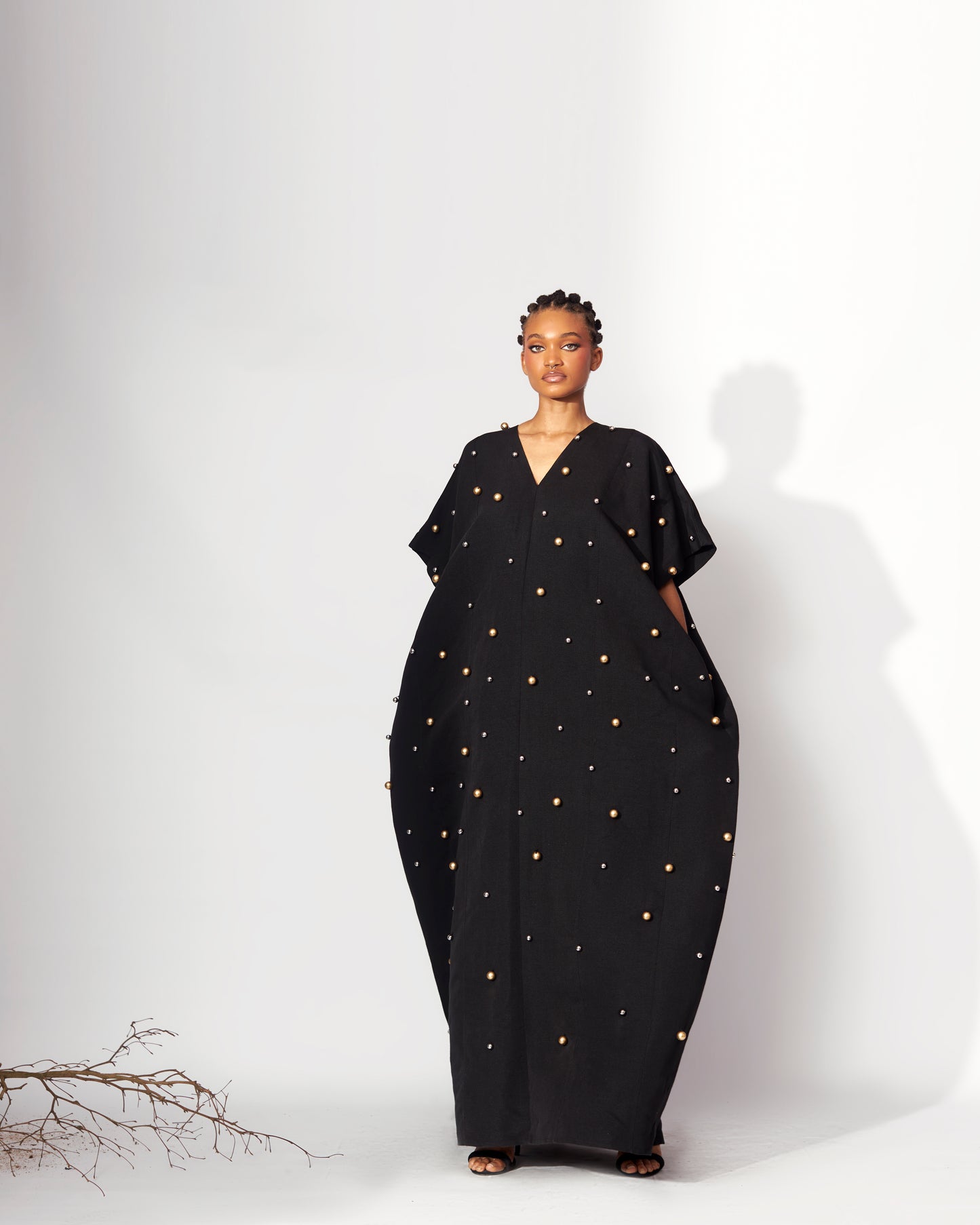 Emotan Silver/Gold Kaftan - Hertunba