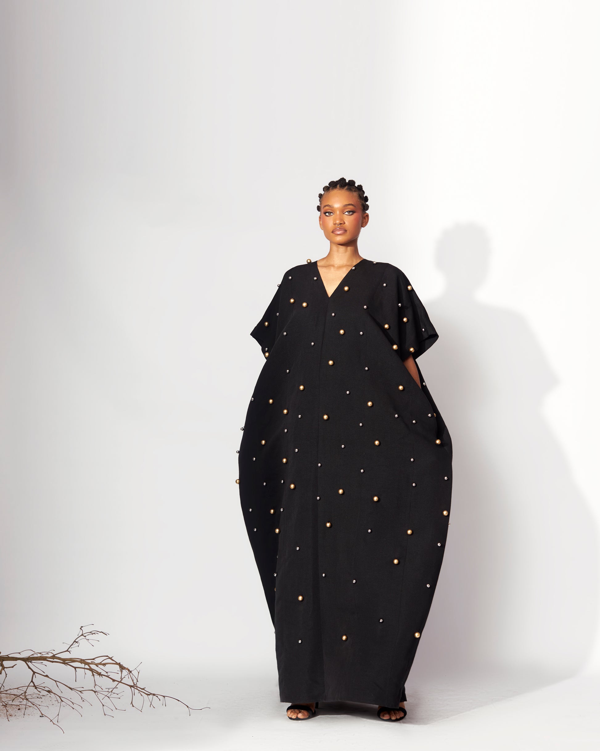 Emotan Silver/Gold Kaftan - Hertunba