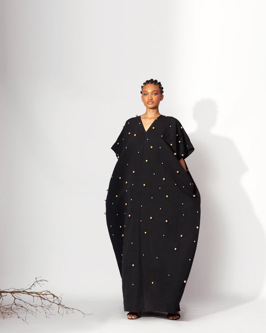 Emotan Silver/Gold Kaftan - Hertunba