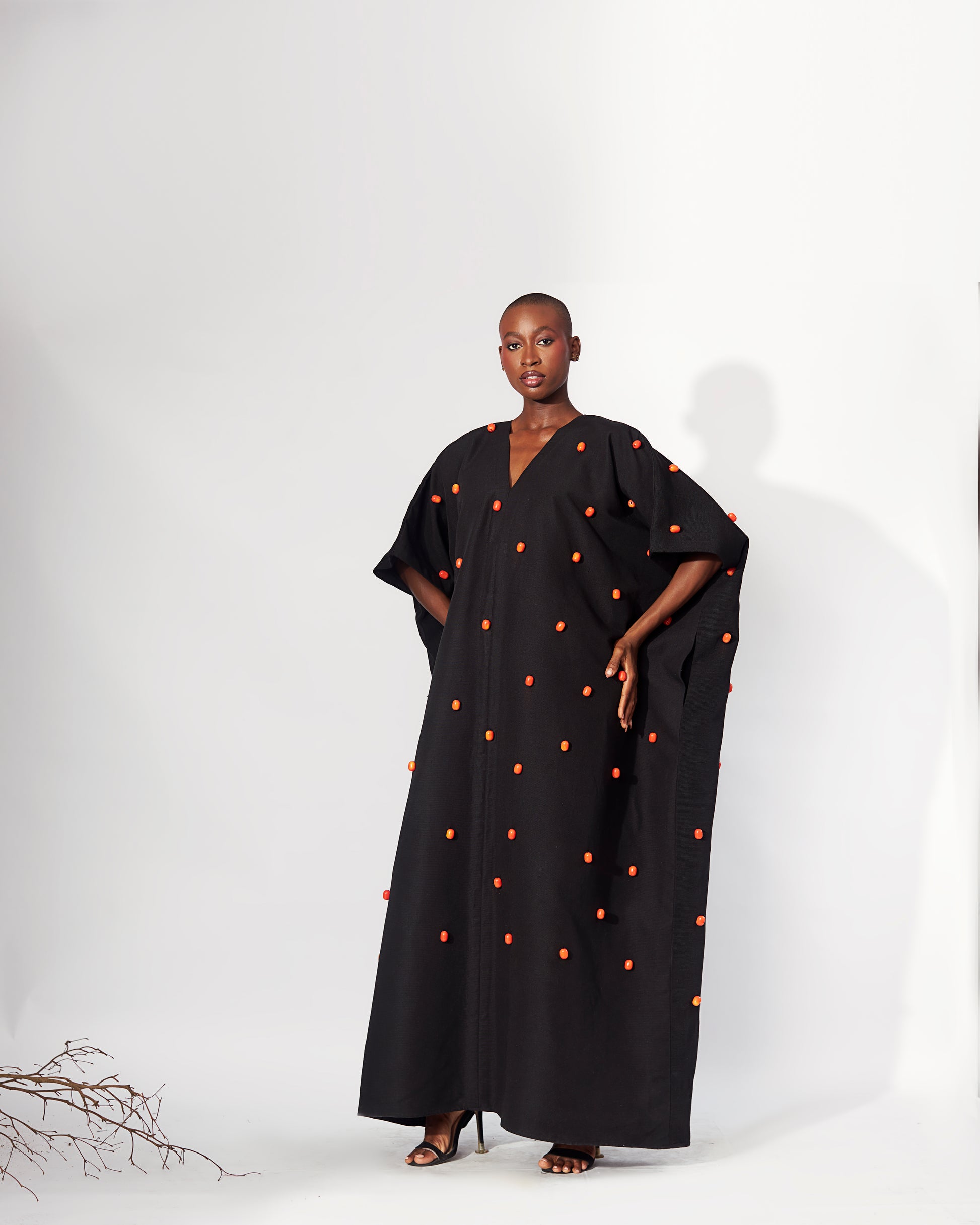 Emotan Coral Kaftan - Hertunba