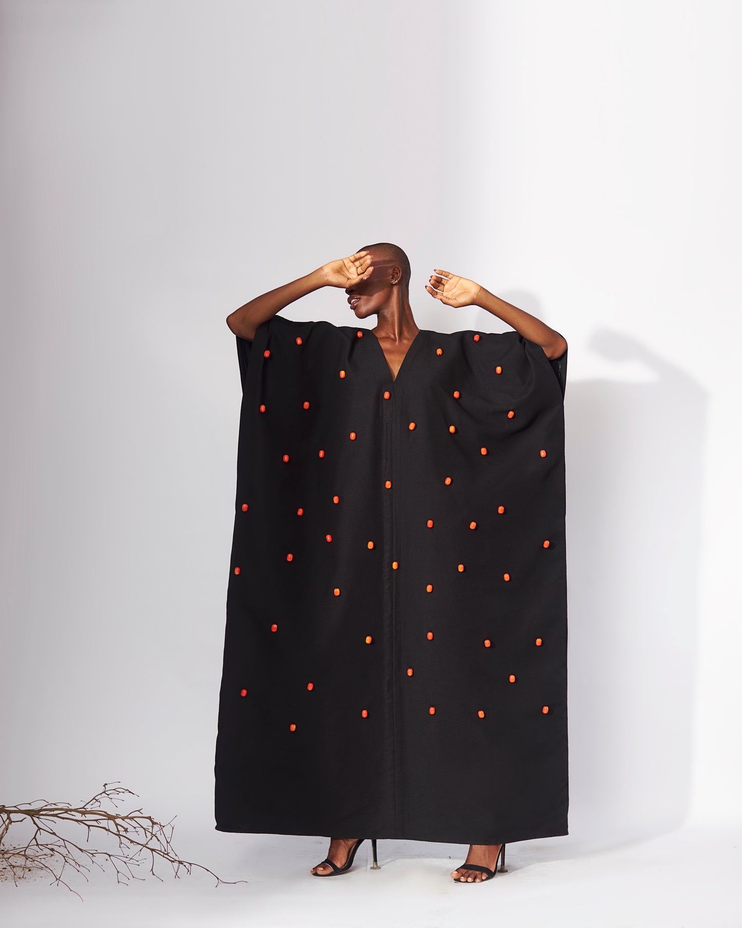 Emotan Coral Kaftan - Hertunba