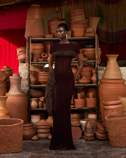 Nimi Crochet Dress Hertunba