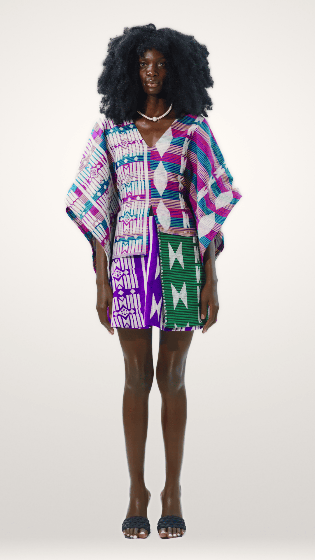 Meena multicoloured dress Hertunba