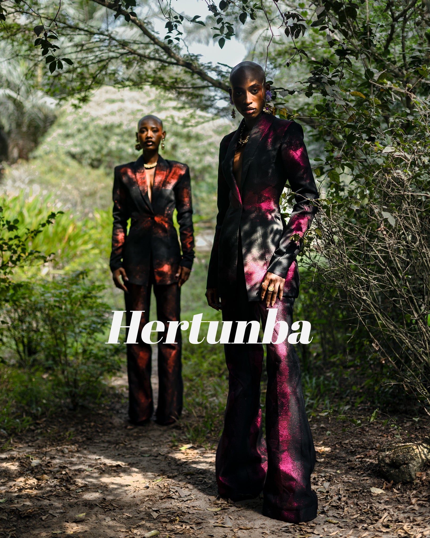 Black Tamarind Suit - Hertunba