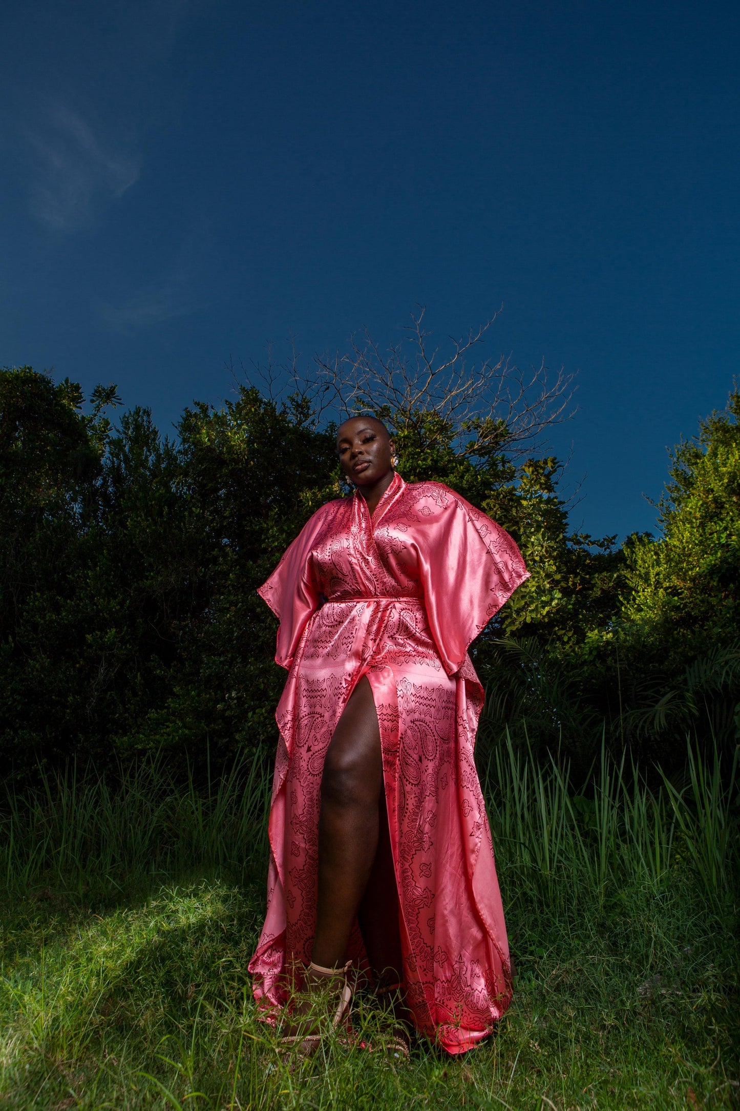 Kilimanjaro Peaches Kimono - Hertunba