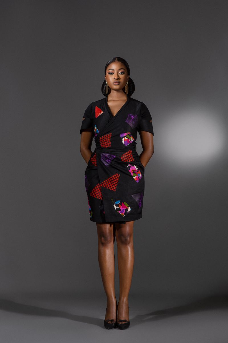Oprah Wrap Dress - Hertunba