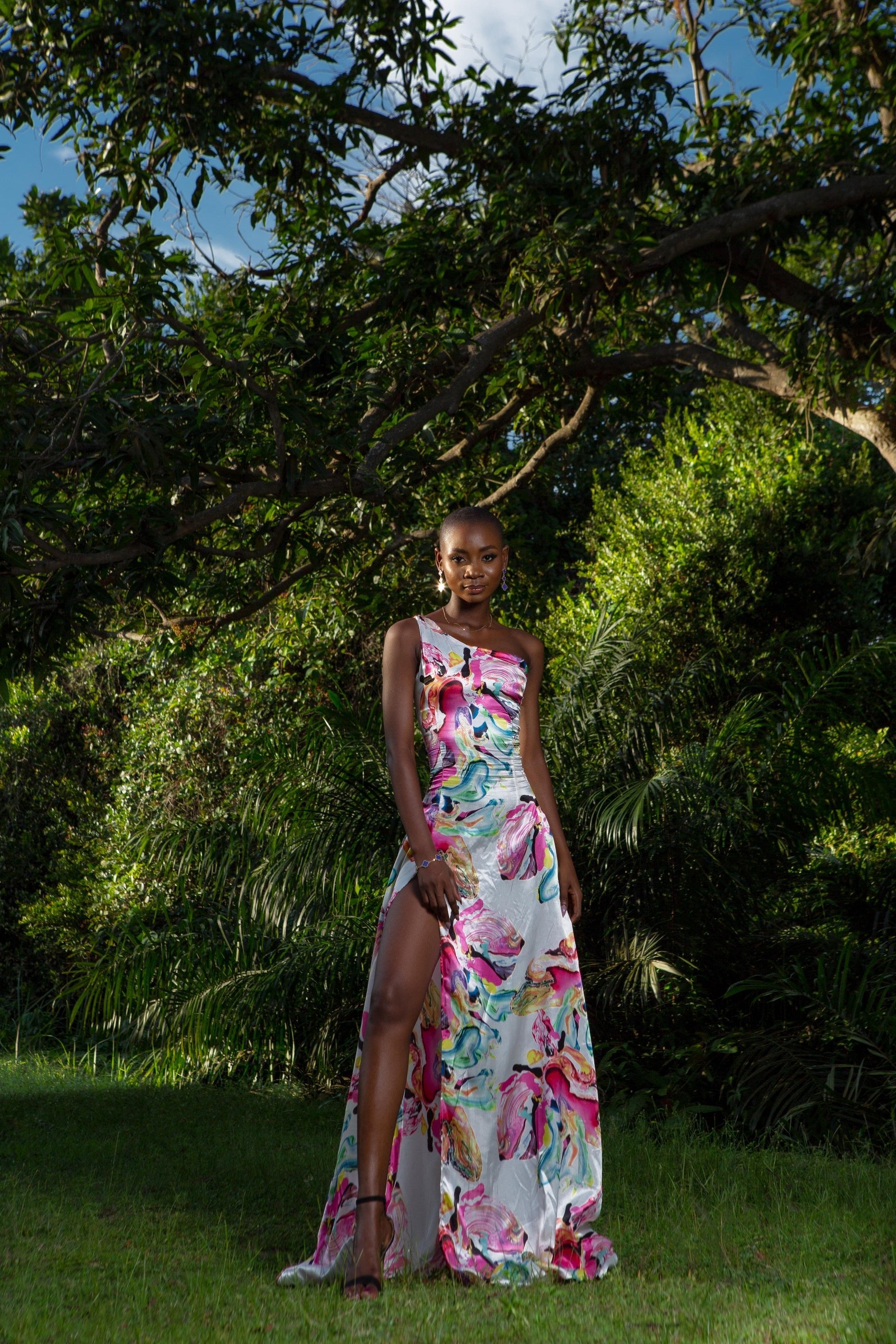 Shudu Rainbow dress - Hertunba
