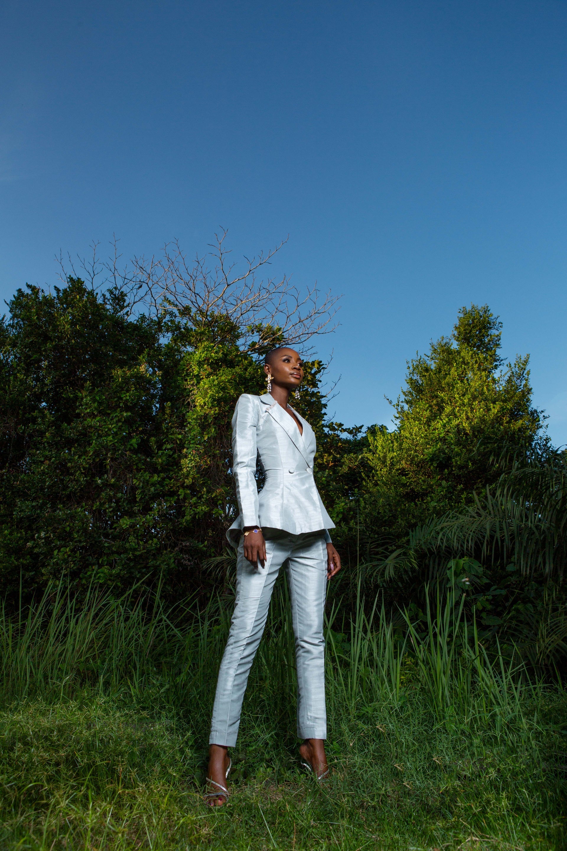 Tamara Grey suit - Hertunba